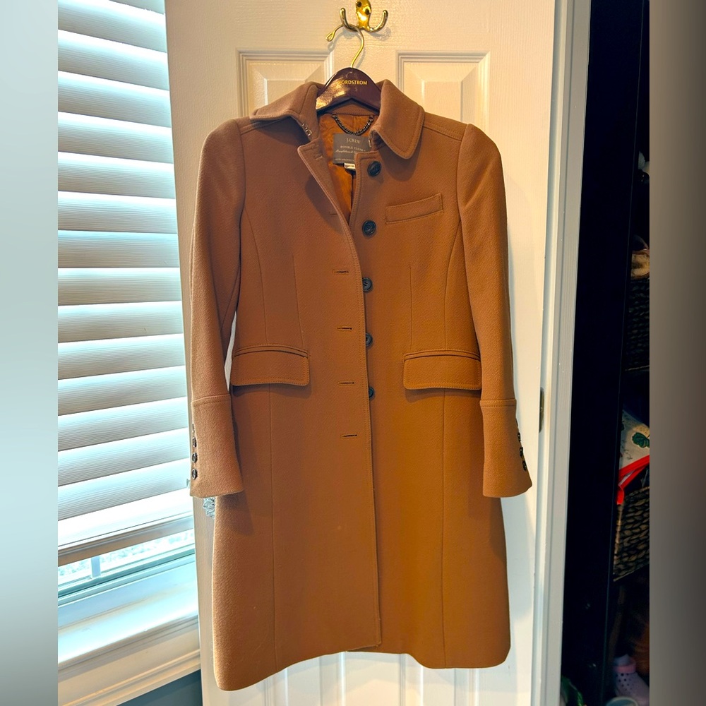 JCrew Double Cloth Coat